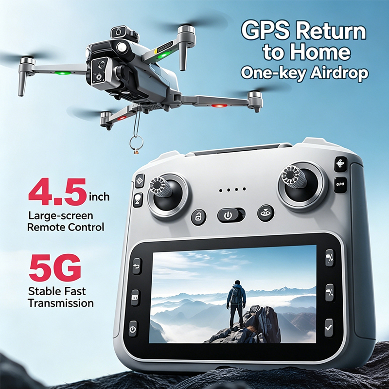 Drone GPS K19 MAX avec caméra  - Drone Surveying avis et prix