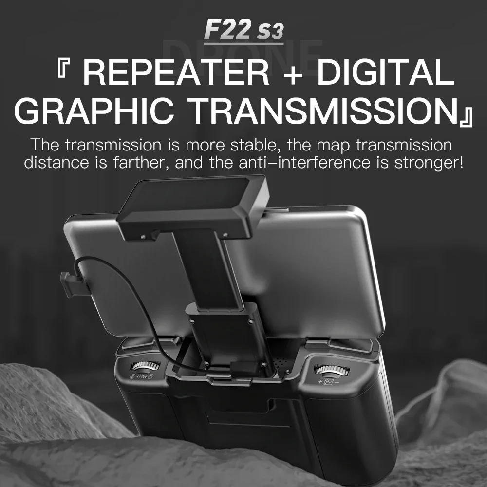 Drone pliable SJRC F22 S3 pro  - Drone Surveying avis et prix